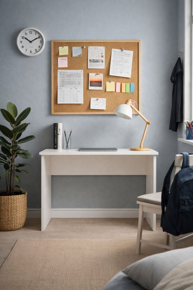 Modern Çalışma Masası 120X60 cm | Mdf Ofis & Ders Masası | Ergonomik 75 cm Yükseklik